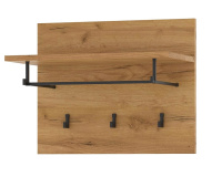 Вешалка 500 Дуб Крафт золотой мал Вешалка 500 Дуб Крафт золотой мал