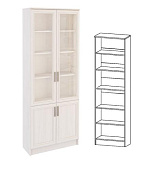 Шкаф Принцесса ПРН-22 (Ясень анкор белый)