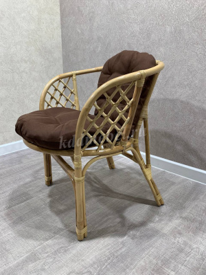 Кресло Bahama (Ротанг №4, ткань Matador 010)