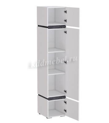 Пенал Аркон (Белый/Бетон темный)