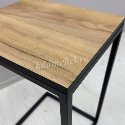 Придиванный столик Берген-14 (Крафт золотой/Черный)