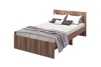 Кровать Мона 1.2 (Ясень темный)