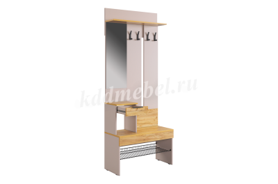 Прихожая К2 Баско (Кашемир/Дуб крафт золотой)