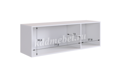 Прихожая К4 Баско (Белое дерево)