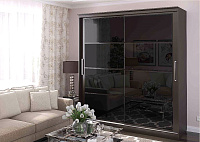 Шкаф-купе Танго 2.0 лакобель Р (Венге)