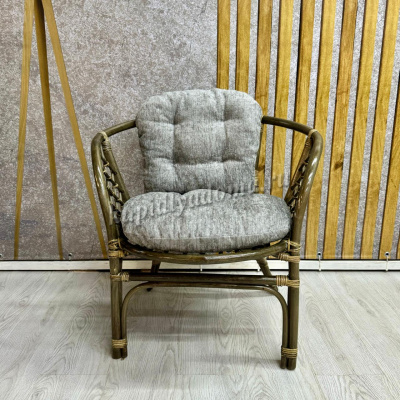 Кресло Bahama (Ротанг №6, ткань Mulan 160)