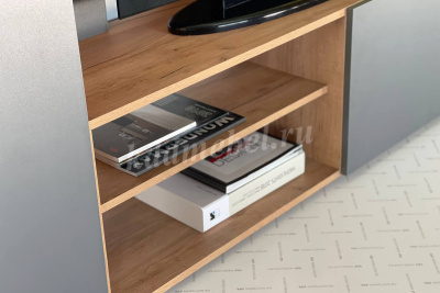 Гостиная Бери (Дуб крафт золотой/Графит)