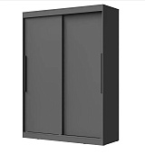 Шкаф-купе Лето-2 1.5 без зеркал (Графит)