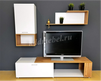 Гостиная Оскар Next (Белый/Дуб золотой)