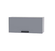 Шкаф верхний 8Х кухня Осло (Белый/Карбон брюле)