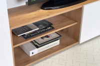 Гостиная Бери элемент 1 дуб крафт золотой белое дерево Гостиная Бери элемент 1 дуб крафт золотой белое дерево