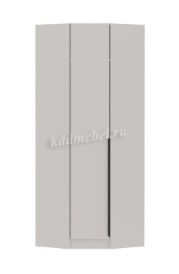 Шкаф угловой Мадрид угол скос (Кашемир)