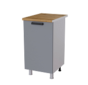 Шкаф нижний 45Р кухня Нагано без столешницы (Белый/Кашемир)