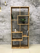 Стеллаж Матрица (Дуб крафт золотой)