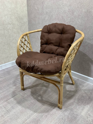 Кресло Bahama (Ротанг №4, ткань Matador 010)