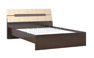 Кровать Гавана 1.6 (Венге/Дуб молочный)