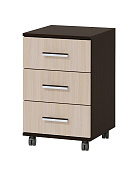 Тумба выкатная для компьютерного стола ПКС-9 (Венге/Дуб белфорт)