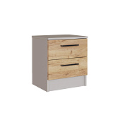 Тумба прикроватная Вегас (Кашемир/Дуб крафт золотой)