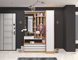 Ямайка (Дуб крафт золотой/Белый) Ямайка (Дуб крафт золотой/Белый)