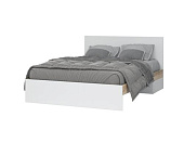 Кровать Юкки 1.4 (Дуб делано/Белый шагрень)