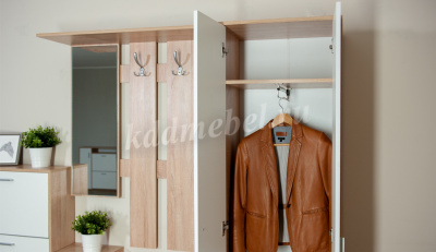 Шкаф Интер (Дуб сонома/Белый)