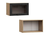 Шкаф верхний ШВГС 800 Кухня Бетоны (Дуб сонома)