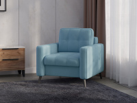 Кресло Лира_Светло-голубой