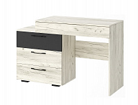 Стол косметический Соната СКС-1200 (Дуб крафт белый/Антрацит)