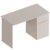 Стол Тефия письменный  (правое исполнение) (Тефия/Софт сантьяго)