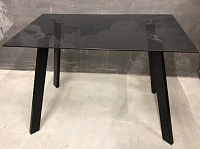 Стол обеденный DT-09 (Дымчатый/Черный) 
