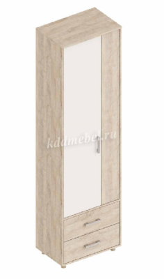 Прихожая Граф вариант №1(Дуб баррик/Перламутр)