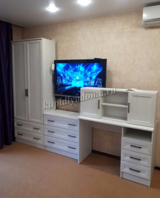 Стол письменный Принцесса (Ясень анкор белый)