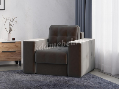 Кресло Виконт (Коричневый/Сандал белый)