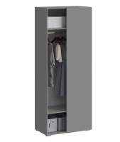 МС Люмьер Шкаф угловой шиншилла серая откр