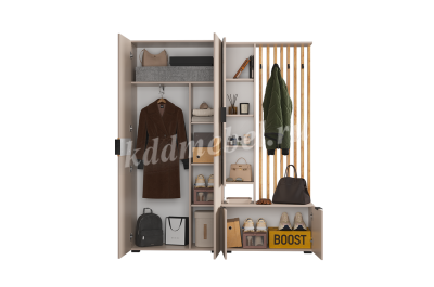 Прихожая Бери К-3 (Кашемир/Кашемир)
