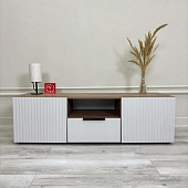 Тумба ТВ Соната (Дуб крафт табачный/Керамика)