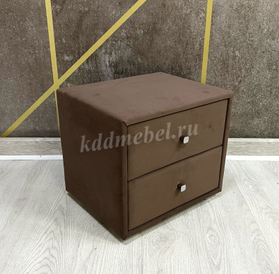 Тумба прикроватная Твист (Микровелюр/Шоколад)