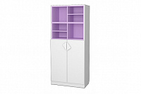 Стеллаж Рокси (Белый/Ирис)