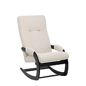 Кресло-качалка Leset Блисс (Венге/Ткань велюр Бежевый Antonio ivory)