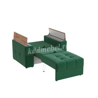 Кресло-кровать Нави (Изумруд/Дуб канадский)