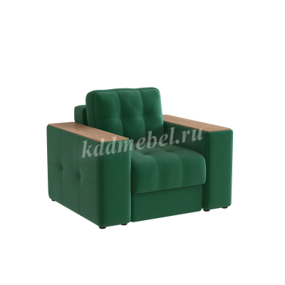 Кресло Виконт (Изумруд/Дуб канадский)