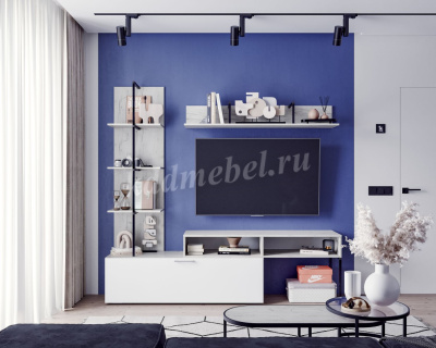 Гостиная Элирия (Крафт белый/Софт Вайт)