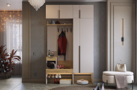 Прихожая Баско К6 кашемир дуб крафт золотой Прихожая Баско К6 кашемир дуб крафт золотой