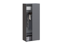 МС Люмьер Шкаф угловой Графит откр МС Люмьер Шкаф угловой Графит откр