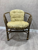 Кресло RJG-Bahama (Ротанг №6, ткань Mulan 141)