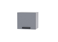 Шкаф верхний 450 45Х кухня Осло (Белый/Карбон Пепел)