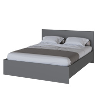 плейона кровать 1,6 графит серый плейона кровать 1,6 графит серый