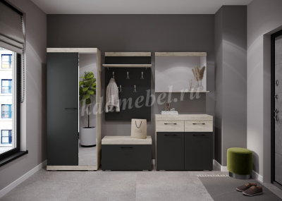 Зеркало Соната ЗС-900 (Дуб Крафт белый)