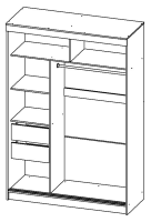 Шкаф 1.5 схема Шкаф 1.5 схема