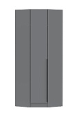 Шкаф угловой Мадрид угол скос (Графит серый)